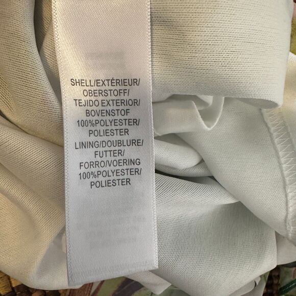 Adrianna Papell Floral Cold Shoulder Mini Dress Size 2 Spring Garden Party - Picture 7 of 11